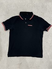 Prada Men s Polo Shirt Black Size XL