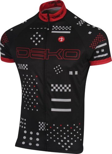 DEKO Mens Cycling Jersey Half Sleeve Bike Racing Top + Cycling Bib shorts set - Picture 23 of 25