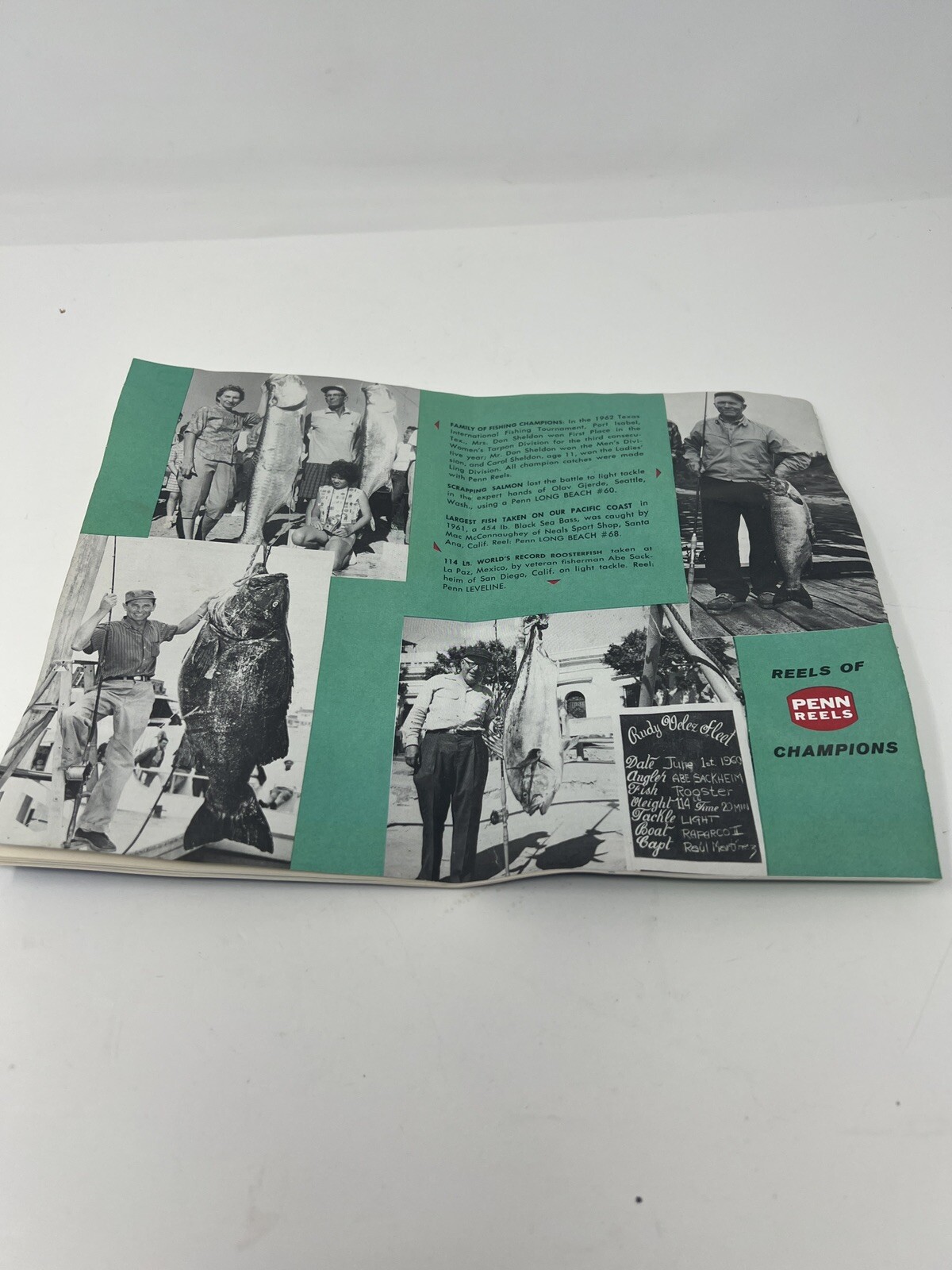PENN REELS CATALOG # 25 FISHING SUPPLY 1963 PRICES VINTAGE ORIGINAL