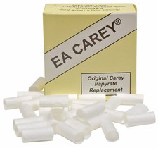 1 Box of 50 Carey Magic Inch Tobacco Pipe Papyrate "Papy" Paper Filters - 1002K
