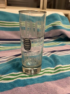 JACK DANIEL'S Old No 7 Brand ''Handcrafted Barrels'' Highball Glass 10oz