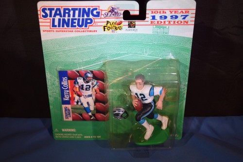 STARTING LINEUP 1997 NFL KERRY COLLINS CAROLINA PANTHERS - Afbeelding 1 van 3