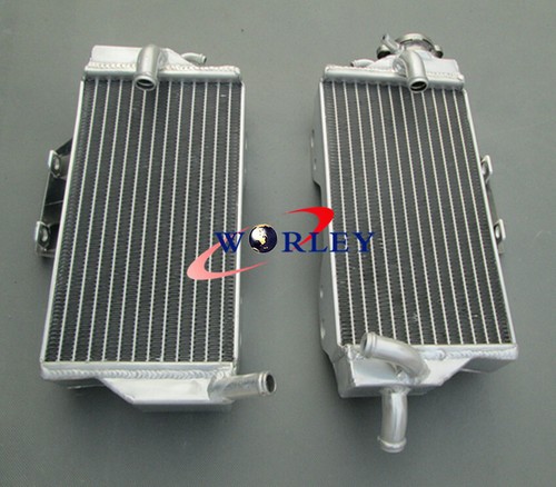 Left + Right Aluminum Radiateur Pour Honda CR125R CR125 CR 125 R 2005 2006 2007 - Photo 5/5
