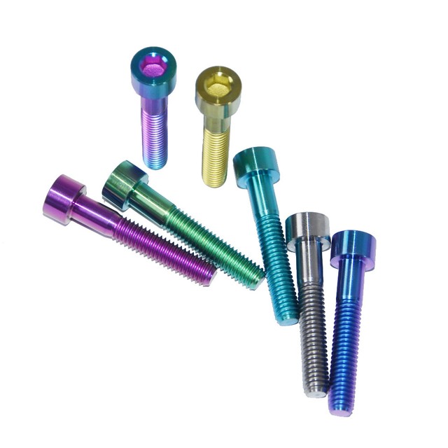 1 pcs M6 x 35mm Titanium Alloy Bolts Bike Headset Bolt MTB Bicycle Stem