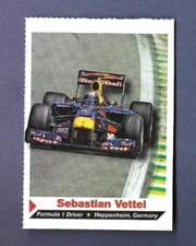 2011 SI Kids SEBASTIAN VETTEL Rookie Card, Formula One/F1 Auto Racing #27