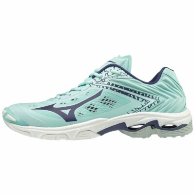 Mizuno Wave Lightning Z5 Damen türkis Volleyball Halle Turnschuhe