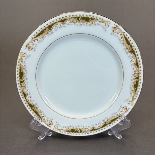 Signature Queen Anne Dinnerware Replacements Gold Trim Tan Scrolls 1950's - Picture 10 of 60