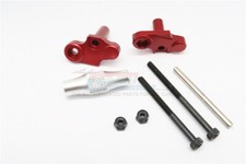 GPM Metal Upgrade FRONT CHASSIS SUPPORT For Kyosho HOR Bike KM013 - RED -