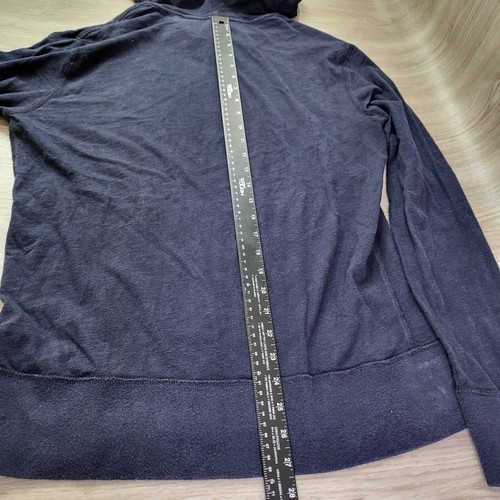 American Eagle Outfitter Womens Hoodie Blue Size m/m Grafic Front Light weight - Picture 10 of 17