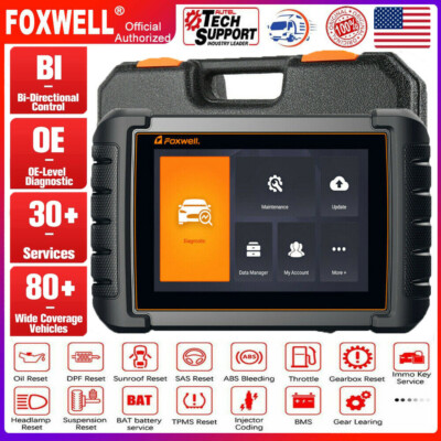 Foxwell NT809 Bidirectional All System Diagnostic OBD2 Scanner TPMS Code Reader 