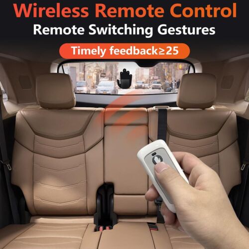 Funny Middle Finger Car Light Amber LED Hand Light with Remote Control Xmas Gift - Picture 5 of 21