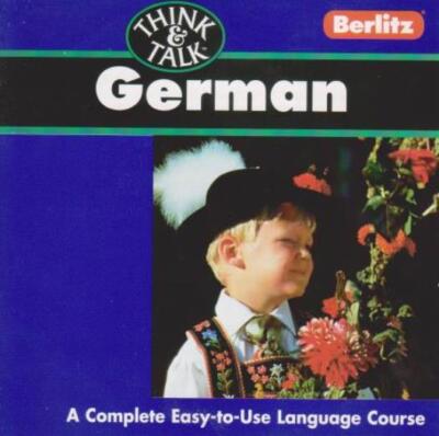 Berlitz Think & Talk German 2 PC CD teach learn foreign language speak listen!