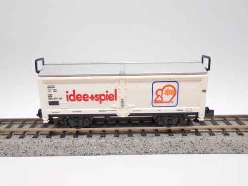 MINITRIX Hubschiebedachwagen K IDEE + SPIEL (99700) | Zustand: Gebraucht