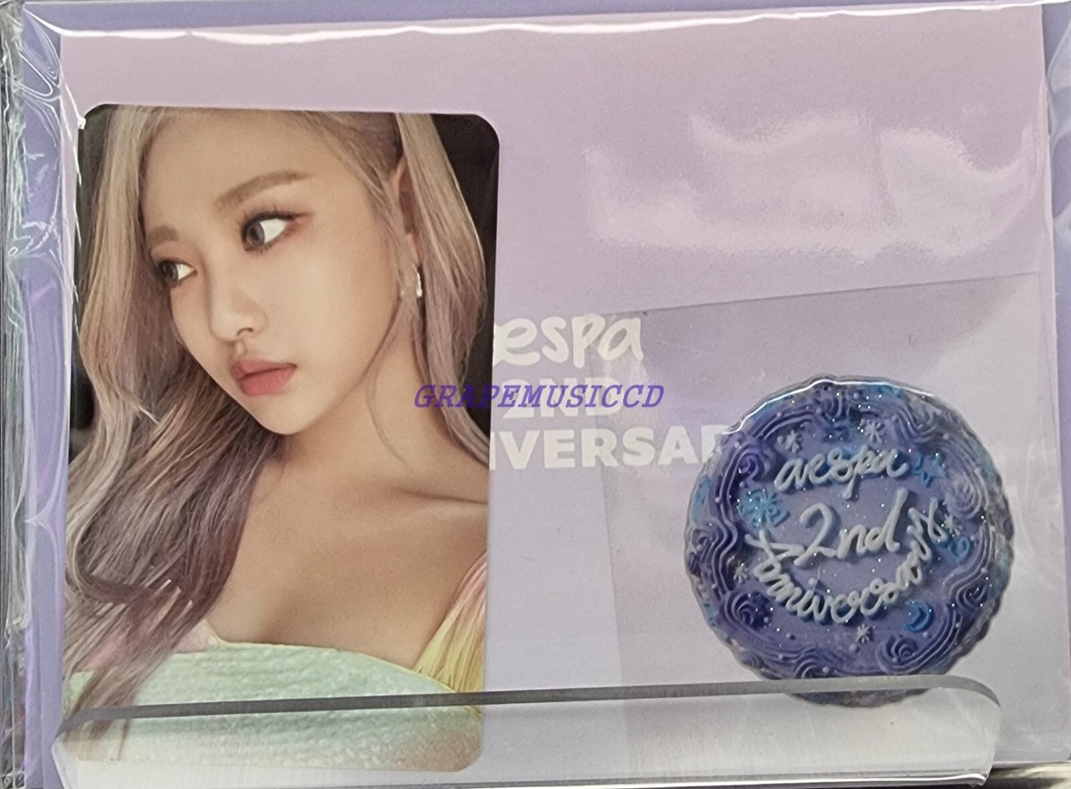 『25』aespa 2nd anniversary md トレカ aespa 2nd Anniversary OFFICIAL MD GOODS Lucky Card Set +