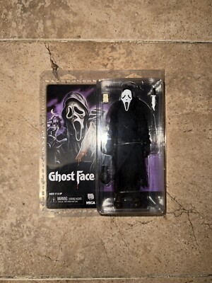 Scream GHOSTFACE 8'' Retro Style Clothed Action Figure NECA