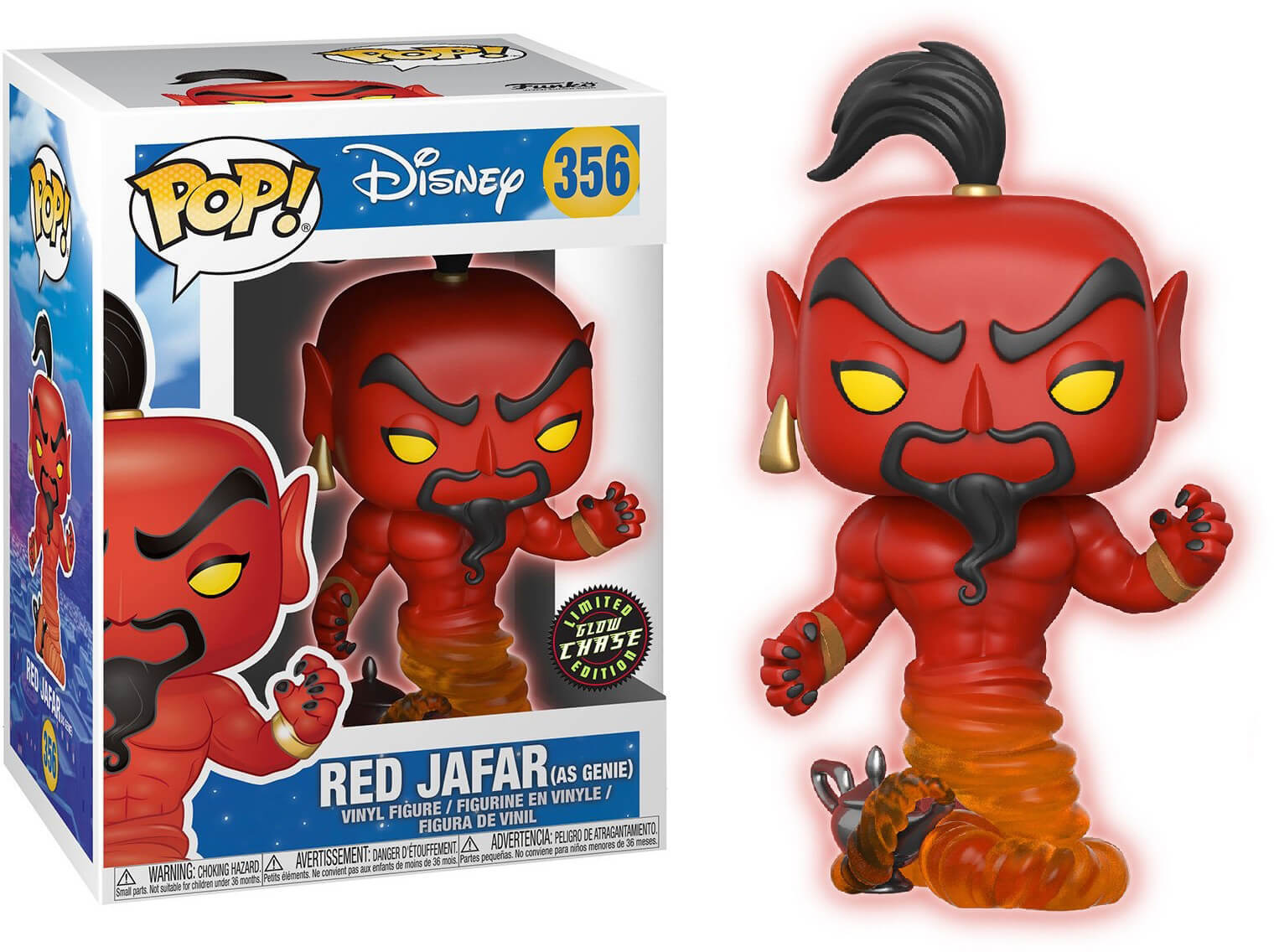 red jafar funko pop chase