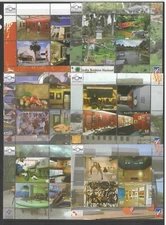 Dominican Republic 2014 Museum Day Set/6 Mini Sheets Scott 1552/57 MUH 35-29