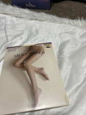 New Vtg J C Penney s East 5th Panty Hose Queen Short Satiny Control Top Silky