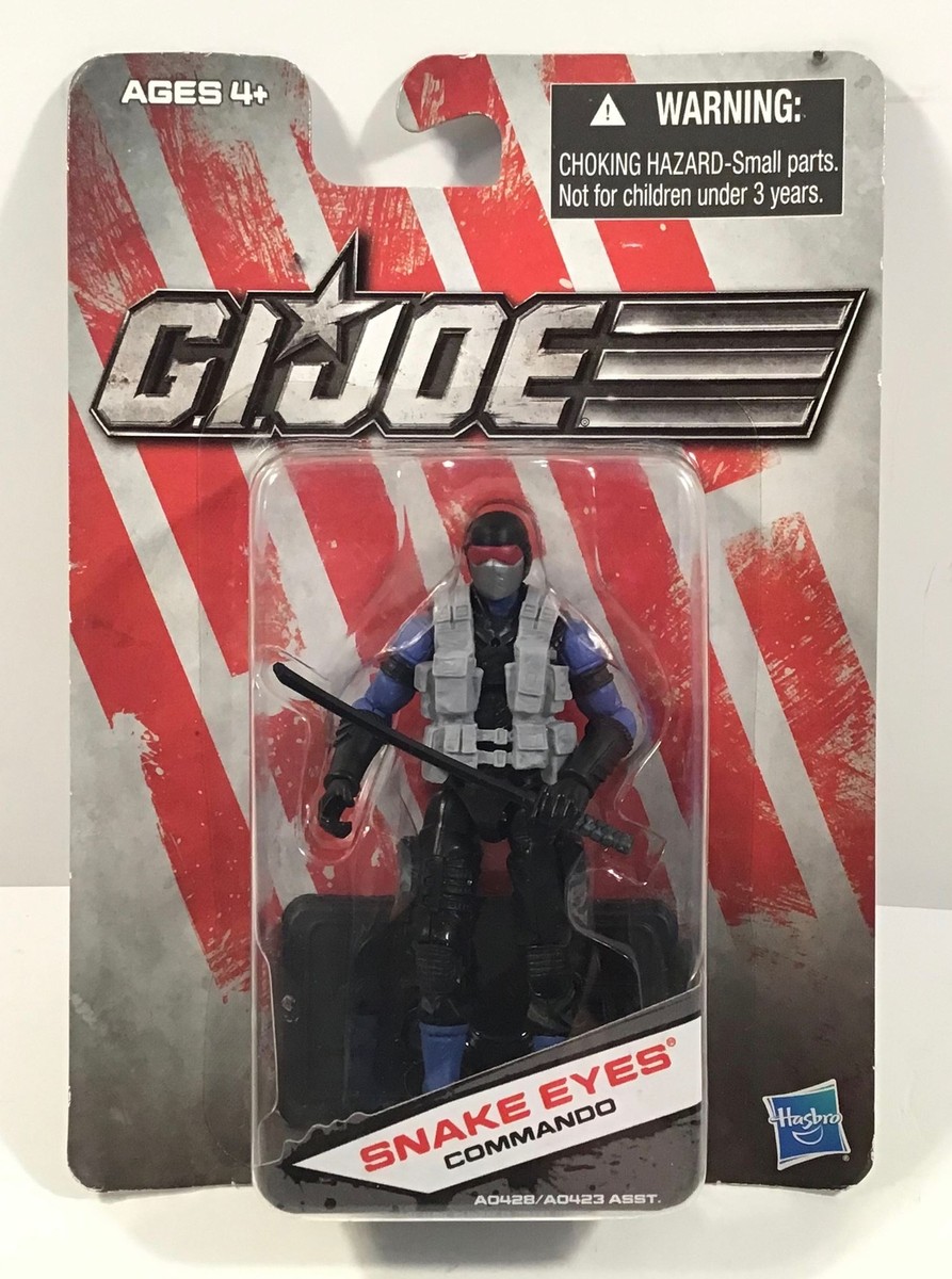 GI Joe Basic Snake Eyes Ninja Commando Blue Variant 2012