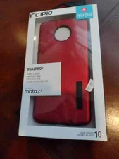 BRAND NEW incipio dualpro MotoZ4 cell phone protective case RED