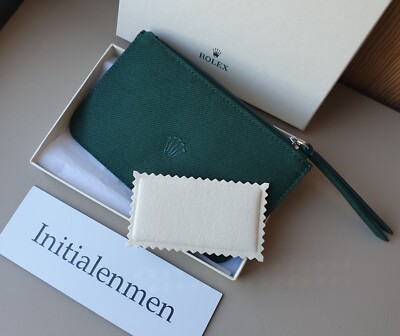 ROLEX travel pouch BAG NEW 100% ORIGINAL green WATCH BAG made in