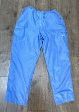 Nike Pants Boys Medium 8-10 SKY Blue Running Windbreaker Pants Runs Big