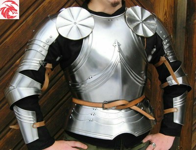 Medieval Armor Warrior Cuirass Knight Armor Breastplate Steel Body Suit