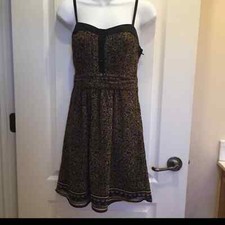 Urban Outfitters Staring at Stars Women's Size 4 Geometric Print Mini Dress