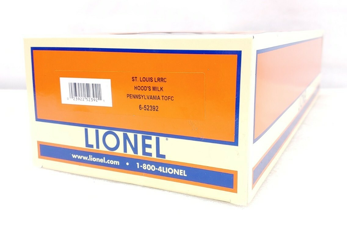 Lionel Trains 6-52392 Hood's Milk Penn TOFC Flat Car NIB O Gauge - Picture 4 of 7