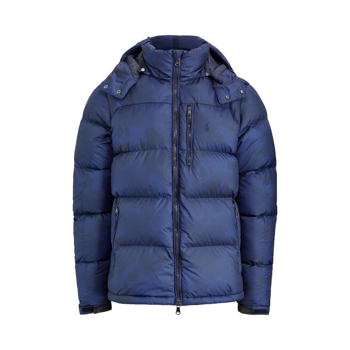 Polo Ralph Lauren Gorham Down Jacket Blue Camo Medium | eBay