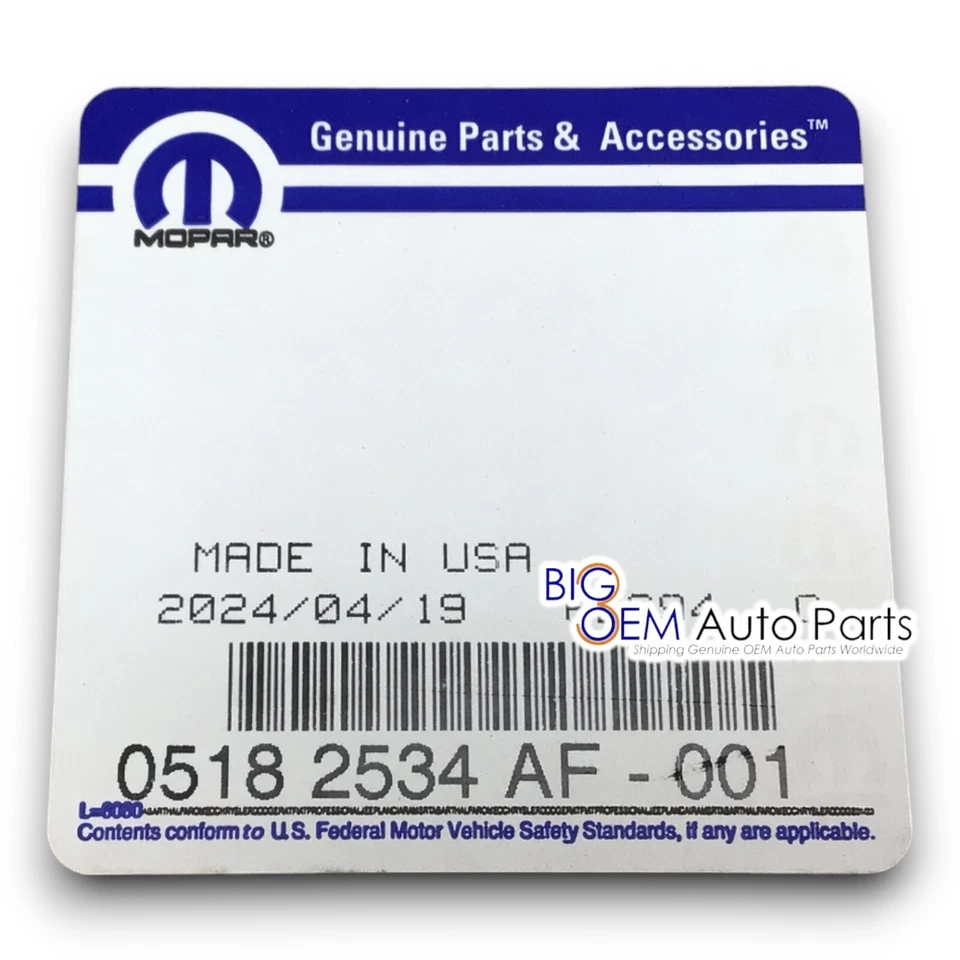 Luz trasera lateral para pasajero 11-20 Dodge Grand Caravan 12-15 RAM C/V 5182534AF Foto 3 de 4