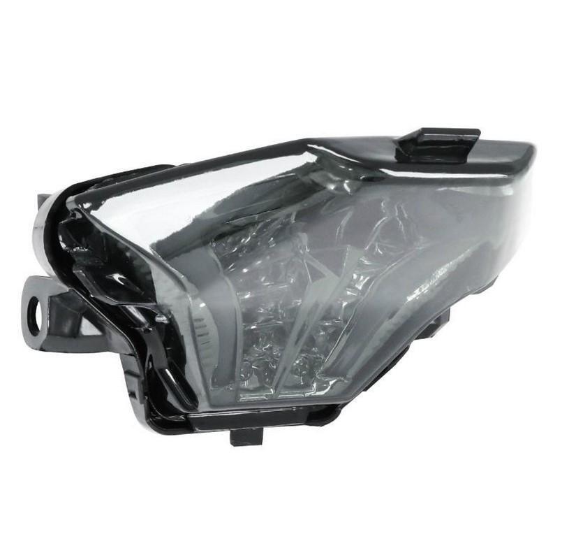 Feu arrière Yamaha MT-07 transparent clignotant intégré moto LED optique de remplacement