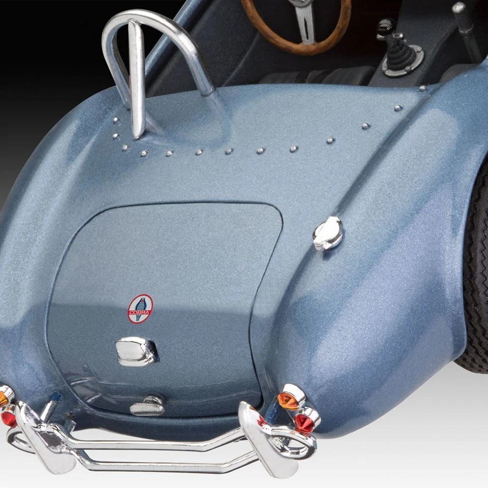 Nuovo Revell 1962 Shelby Cobra 289 Set Di Modello 1:25 Kit Di Plastica - 67669 - Immagine 3 di 3
