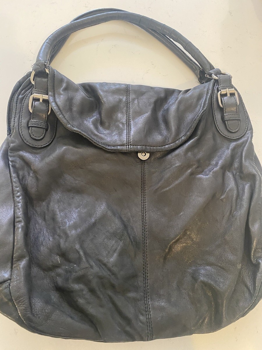 Black Leather JJill Handbag | eBay display picture 3
