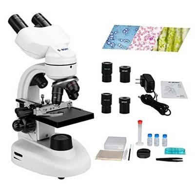 SVBONY SV605 Compound Binocular Microscope 80X-1600X,Two-Layer Mechanical 