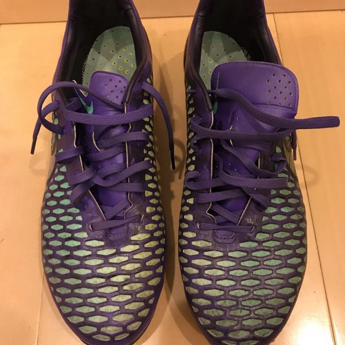 NIKE MAGISTA OPUS FG TACCHETTI ACC VIOLA/ARGENTO UOMO TAGLIA 10,5 649230-505 - Foto 9 di 12