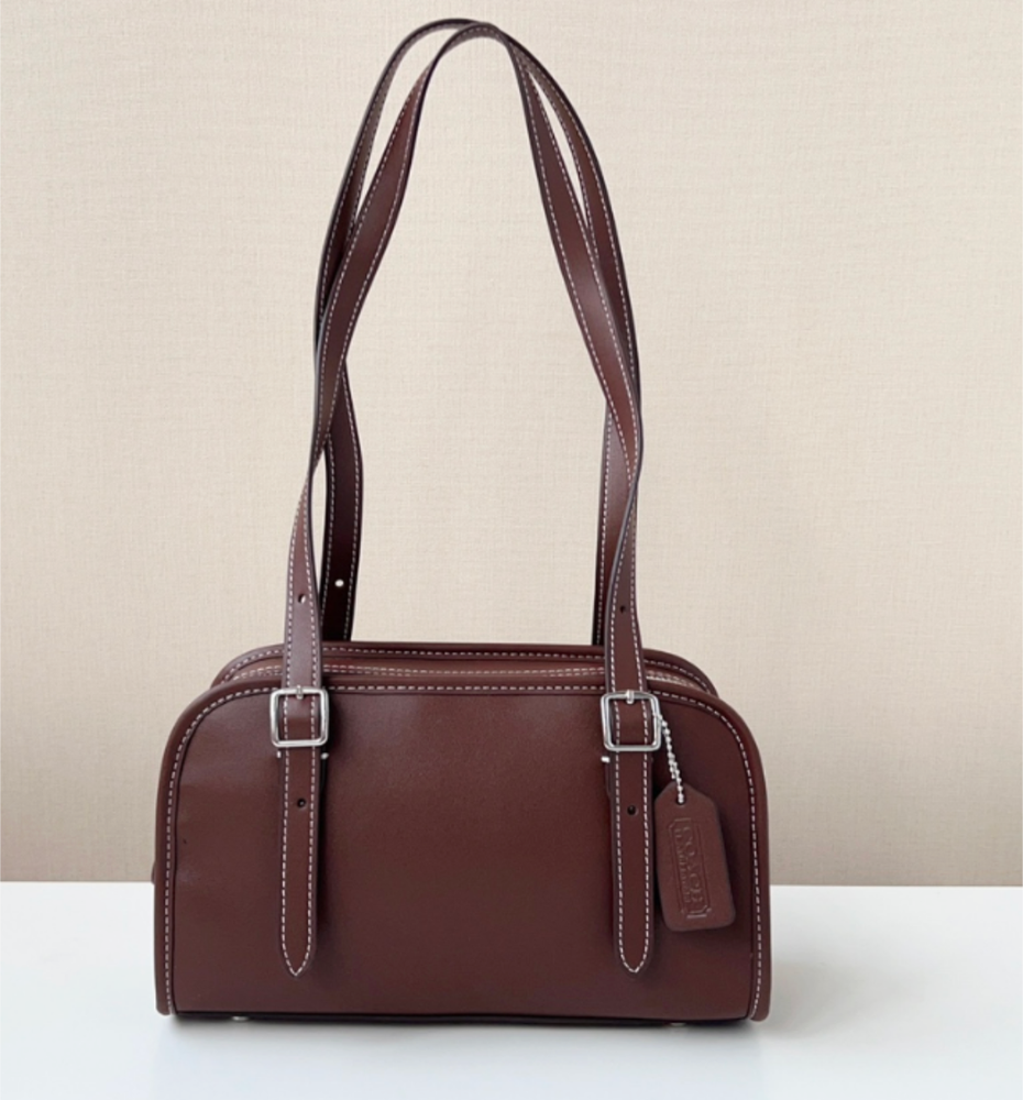 COACH Swing Zip Shoulder Bag CM565 in Maple Color Outlet New