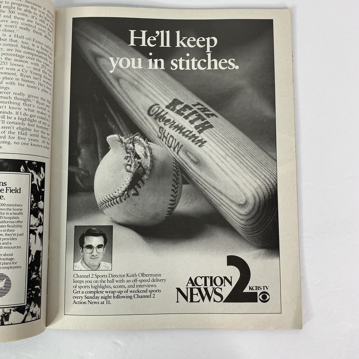 MLB All-Star Game California Angels 1989 Official Scorebook