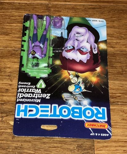 Vintage Carded Robotech Zentraedi Warrior Action Figure Matchbox MOC 1985 NEW - Picture 2 of 5