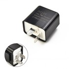 2-Polig Motorrad Lastunabhängig LED Blinkrelais Blinker Lampe Flasher Relais 12V