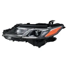 LABLT Driver Side LED Headlight Black For 2018-2019-2021-22 Toyota Camry L LE SE