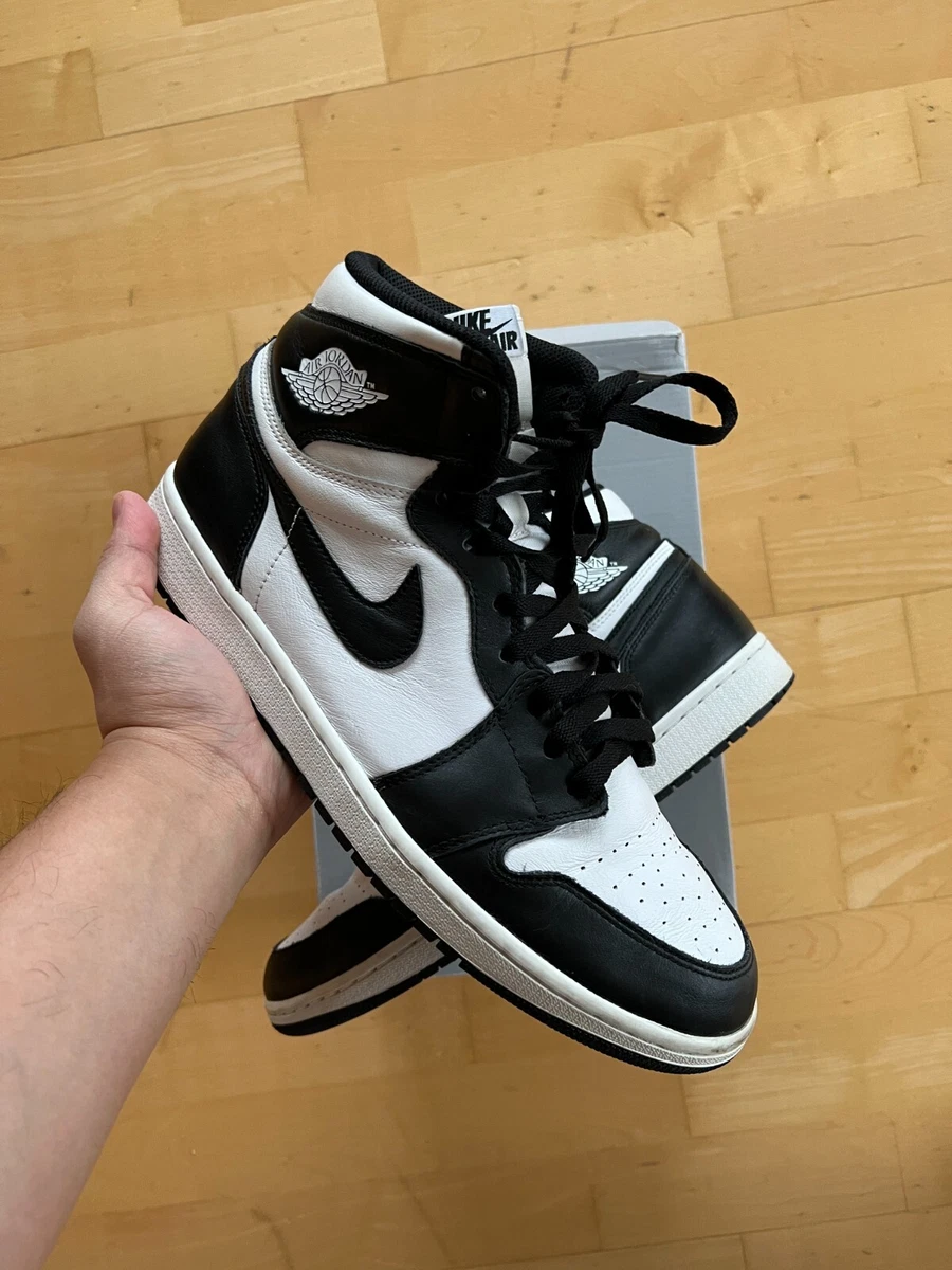 Nike Air Jordan 1 Retro High OG Black White Men's Size 12 Used 555088-010 |  eBay