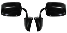 NEW Black Steel Side View Mirror Set / For 1973-1987 Chevy C/K Pickup Truck Pair