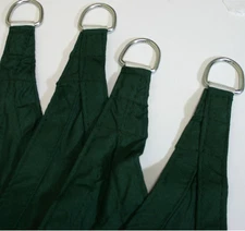 Square Shading Canopy Forest Green waterproof polyester 13' x 13'