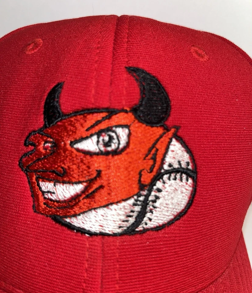 RARA GORRA 'DEVIL BASEBALL' GORRA "EWING" SOMBREROS DEL PACÍFICO MED-LRG AJUSTADOS ¡SOMBRERO GENIAL!! Foto 2 de 4