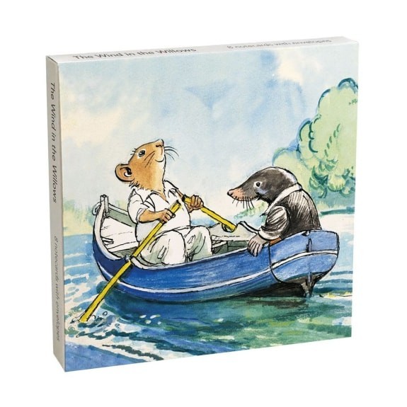 The Wind in the Willows Set of 8 Notecards Wallet
