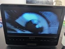 Sony DVP-FX950 Portable DVD Player Tested Works  NO Battery/ NO AC - Vibration