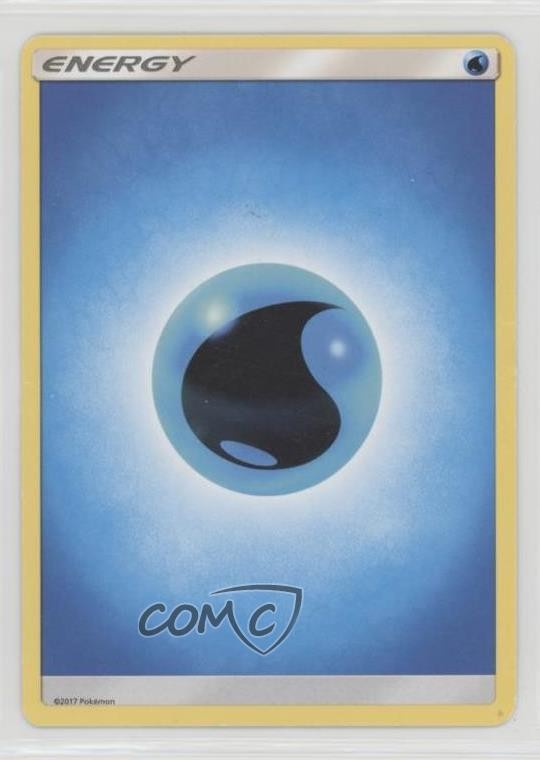 Water Energy (2017) Pokémon Miscellaneous Promo & Energies 1997