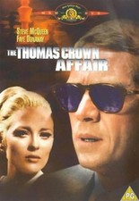Thomas Crown Affair, 1968 (PG) DVD Brand New UK Release Genuine Fast Region 2