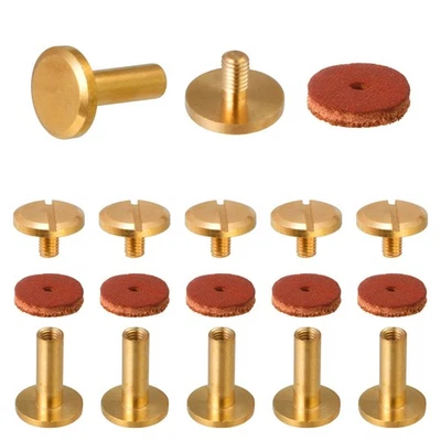 MINGQIEVEN 6 Pack Suspender Fastener Kit, Attachment Accessories for Occidental Leather ...